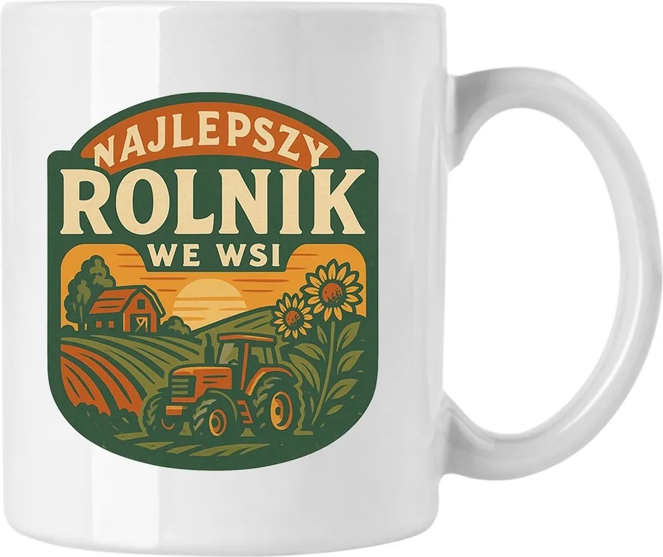 Bögre Legjobb Gazda Gazdának Vicces nyomatok Fehér 330ml