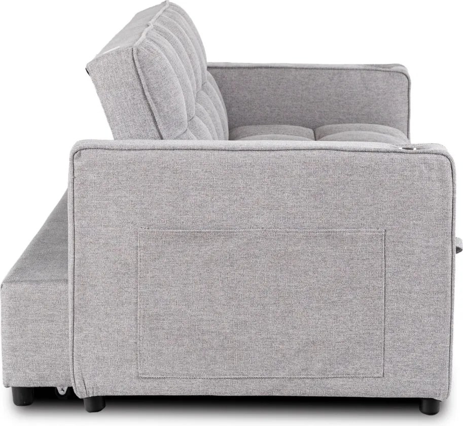 Étkezőasztal SKUBI bővíthető 120-160 cm, kasmír