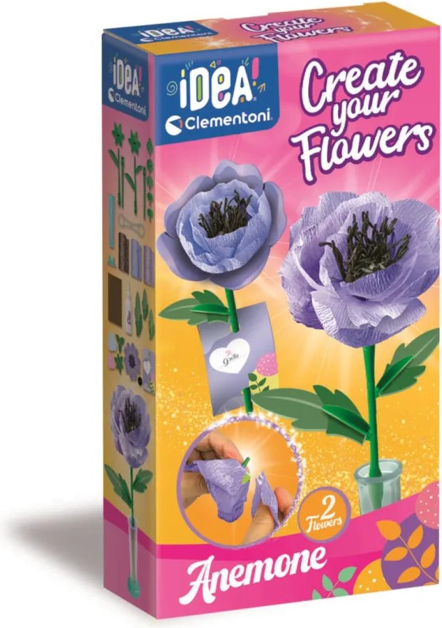 Virágkészítő szett Anemone 2 db-os Clementoni