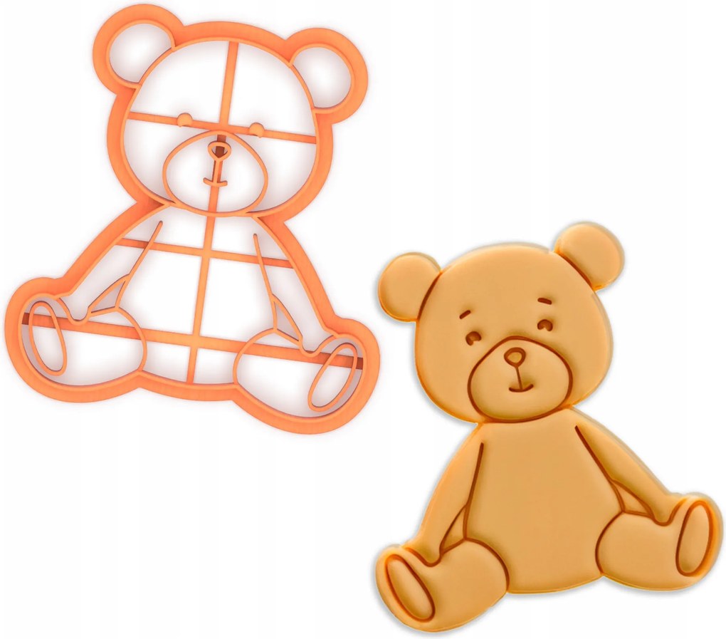 Prémium Mézeskalács forma Keksz maci Karácsony