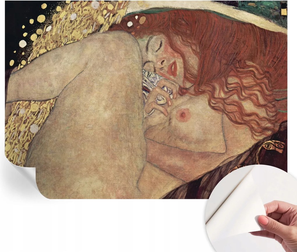 Öntapadós tapéta Divatos 3D fali ragasztóval Érzéki akt 208x146 cm