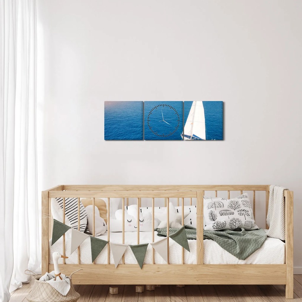 Kép - Hajókirándulás (órával) (90x30 cm)