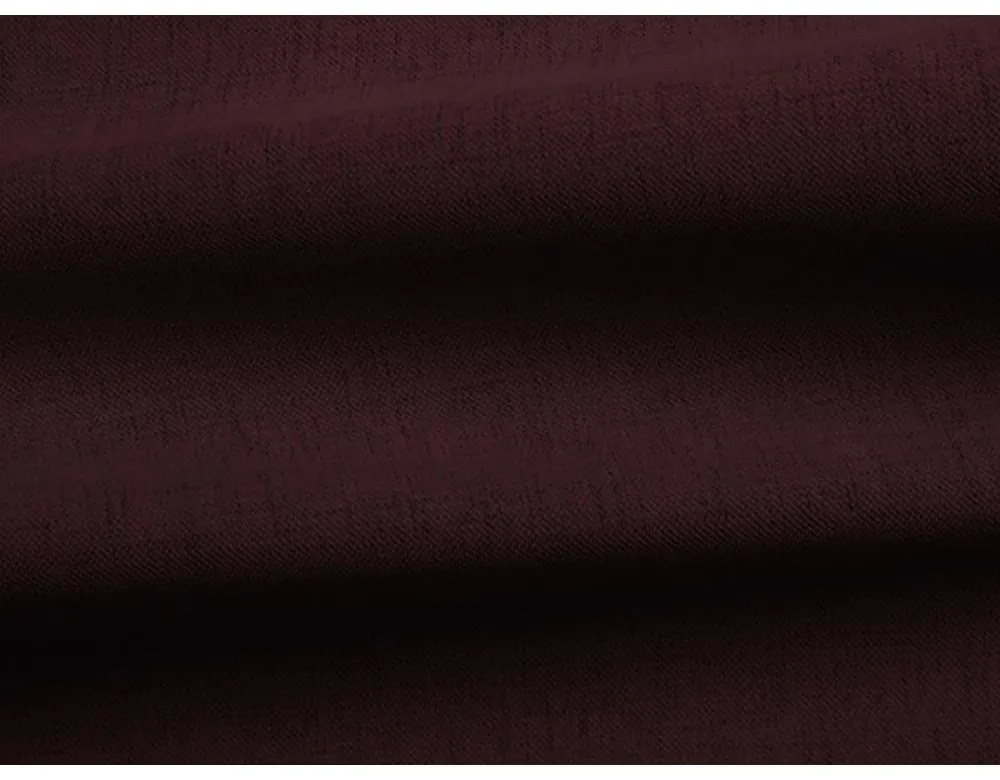 Borvörös kinyitható-tárolóhelyes sarokkanapé (jobb oldali-heverő résszel) Moku – Makamii