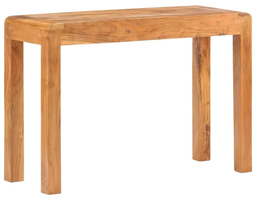 vidaXL tömör akácfa konzolasztal mézszínű felülettel 110 x 40 x 76 cm