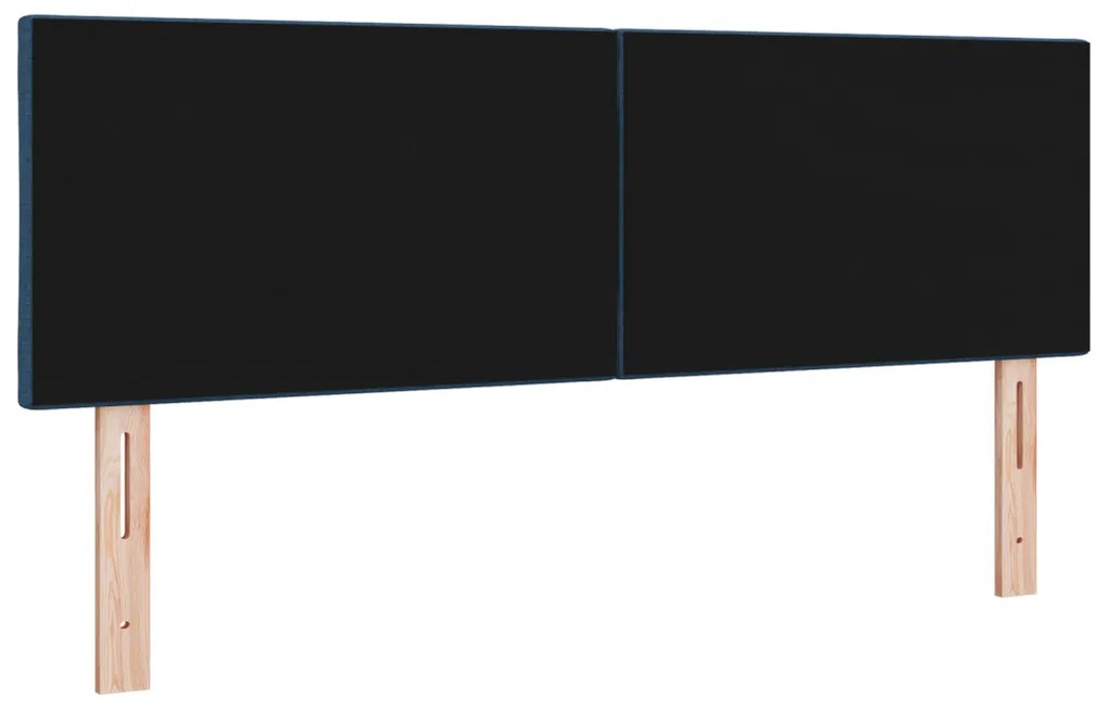 LED Fejtámla Gyémánt Blokkok Mintázattal Kék 144 cm Szövet