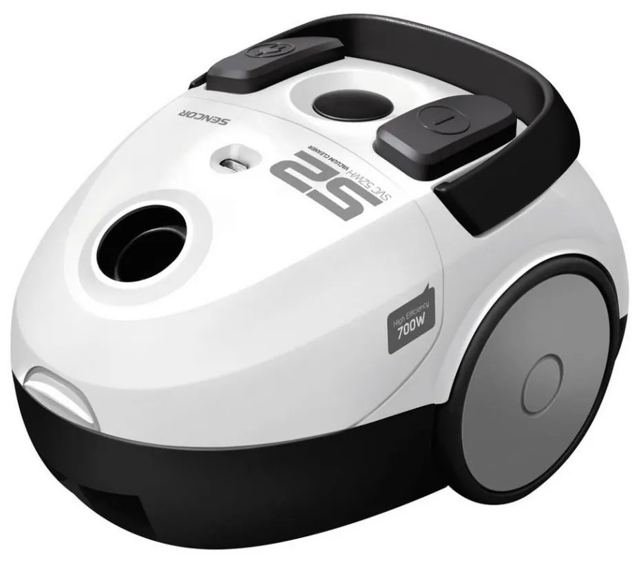 Sencor - Porzsákos porszívó 1,5 l 700W/230V fehér