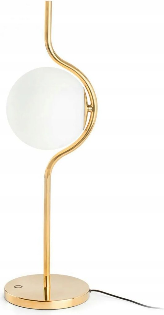 Faro Le Vita arany asztali lámpa, érintésvezérlésű, fényerő-szabályozható, Led 7W