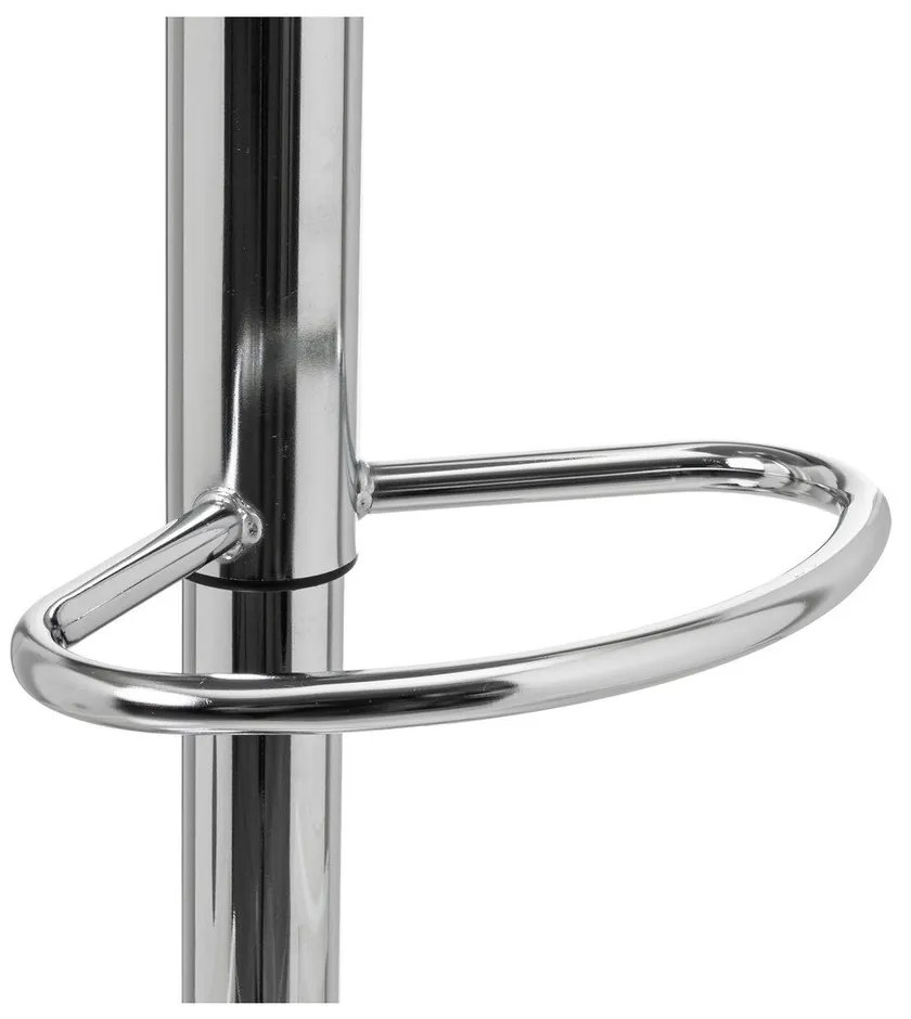 Szürke bőr utánzat állítható magasságú bárszék szett 2 db-os (ülésmagasság 56,5 cm) – Casa Selección