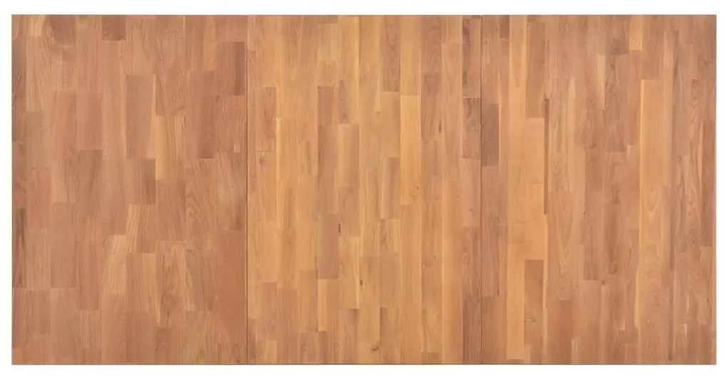 Tömör tölgyfa étkezőasztal 180 x 90 x 74 cm