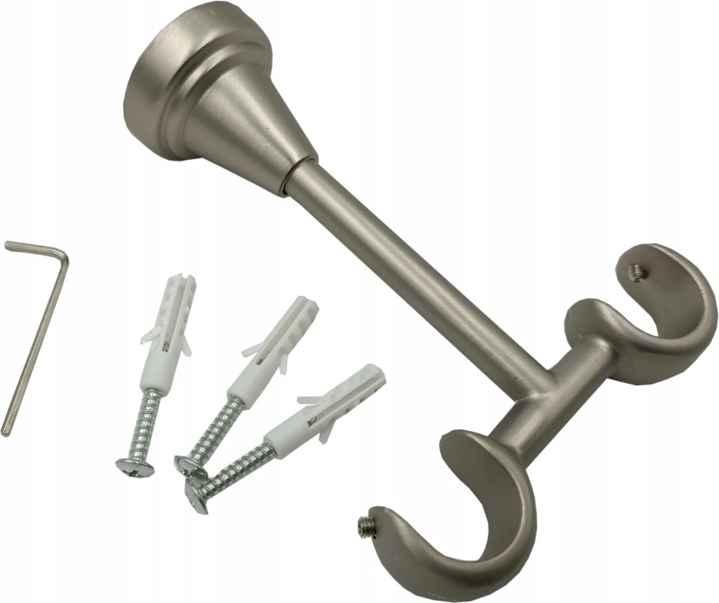 Mennyezeti Konzol Függönykarnis fi19+19mm Szatén