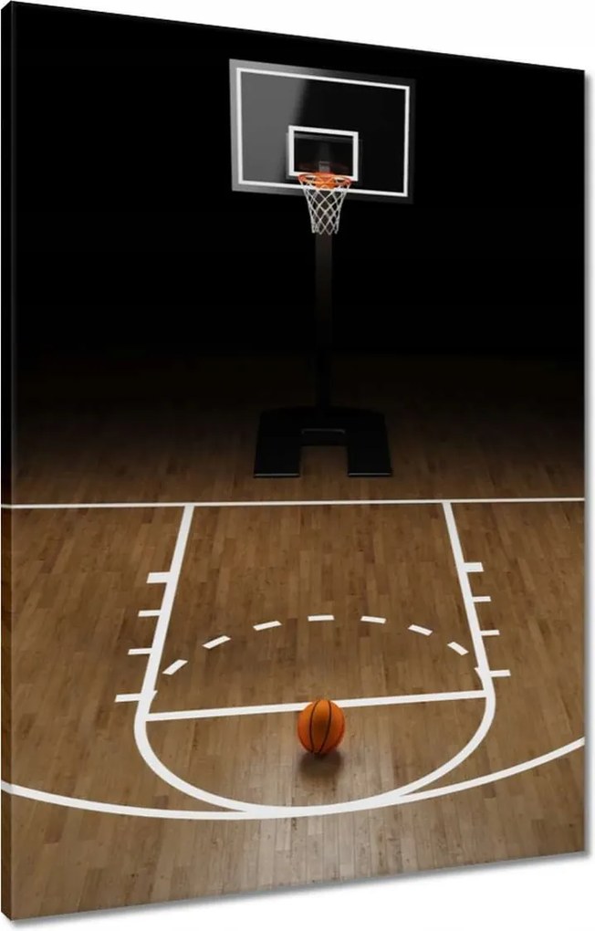 Vászonkép 60x80 Kosárlabda tábla