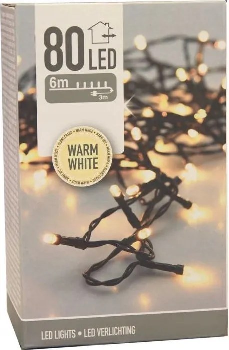 Karácsonyfa lámpák Home &amp; Styling kültéri 6 m 51 100 lámpa