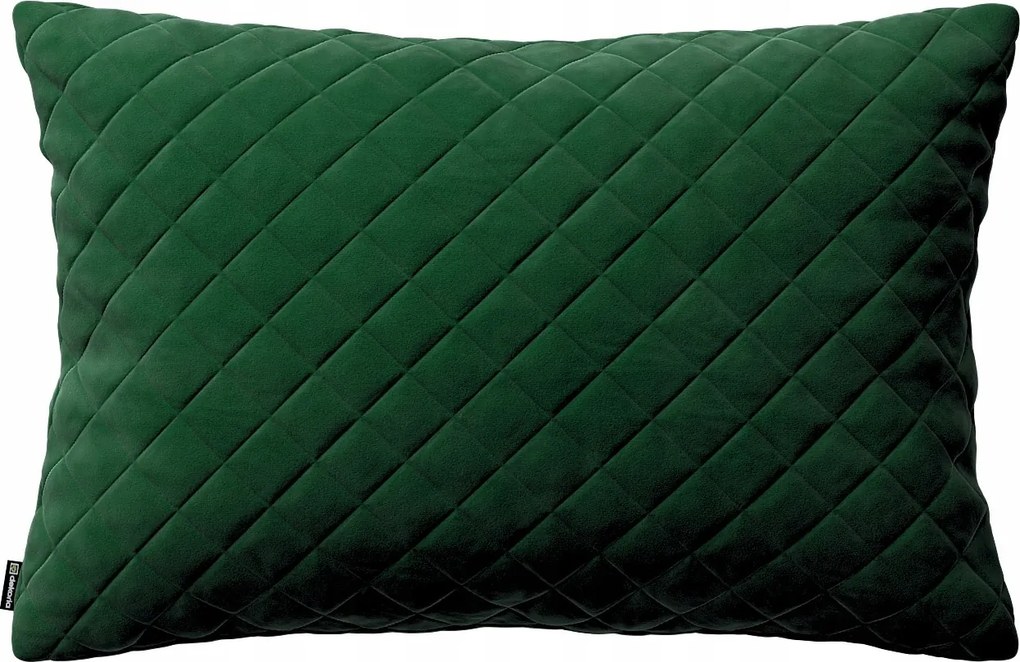 Dekoria Kinga steppelt párnahuzat zöld 60x40