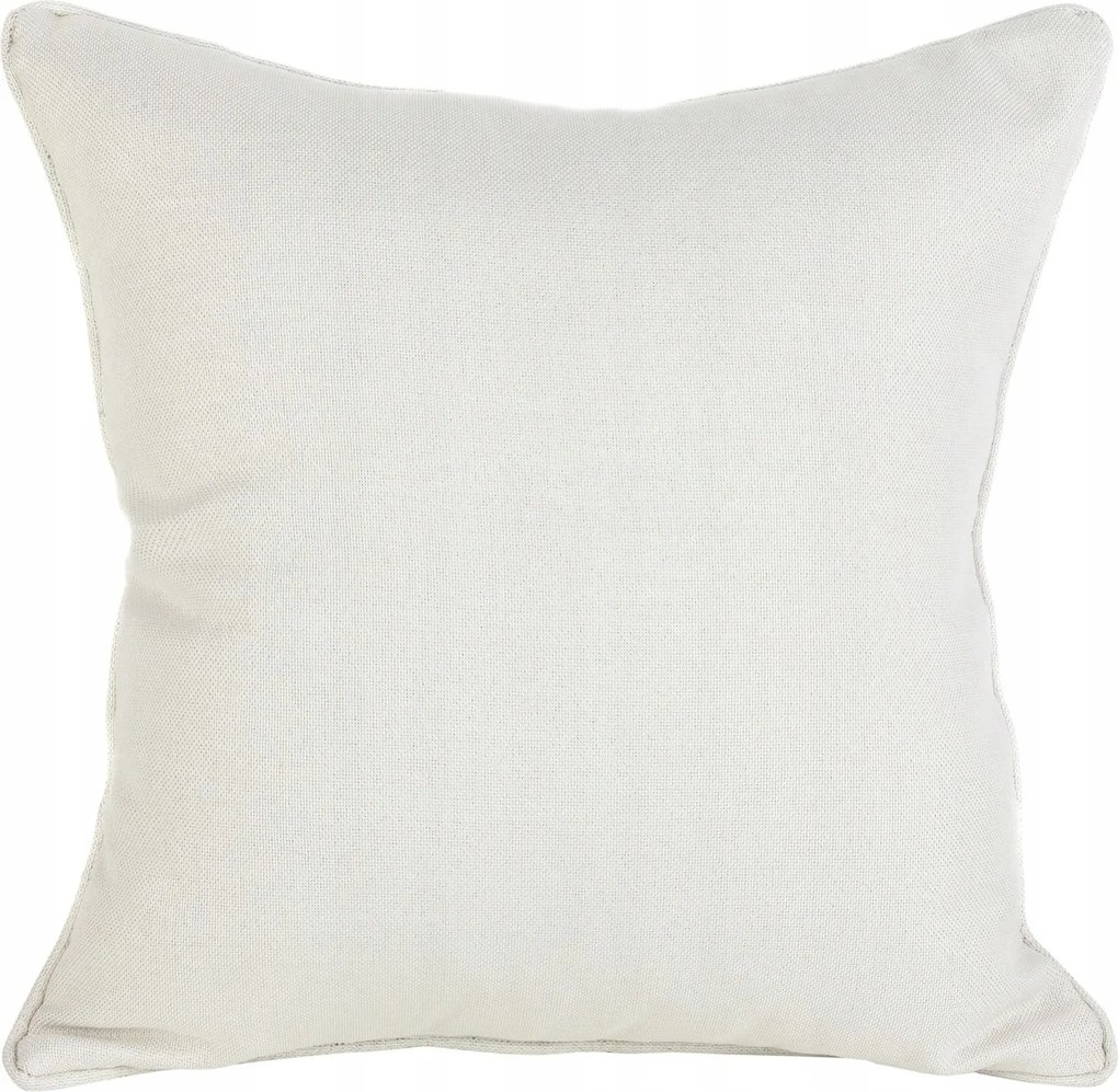Dekoratív párnahuzat 50x50 krémszínű