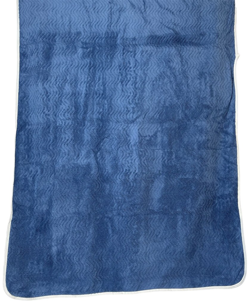 Mikroplüss törülköző - Kék A törülközők mérete: 35x75 cm