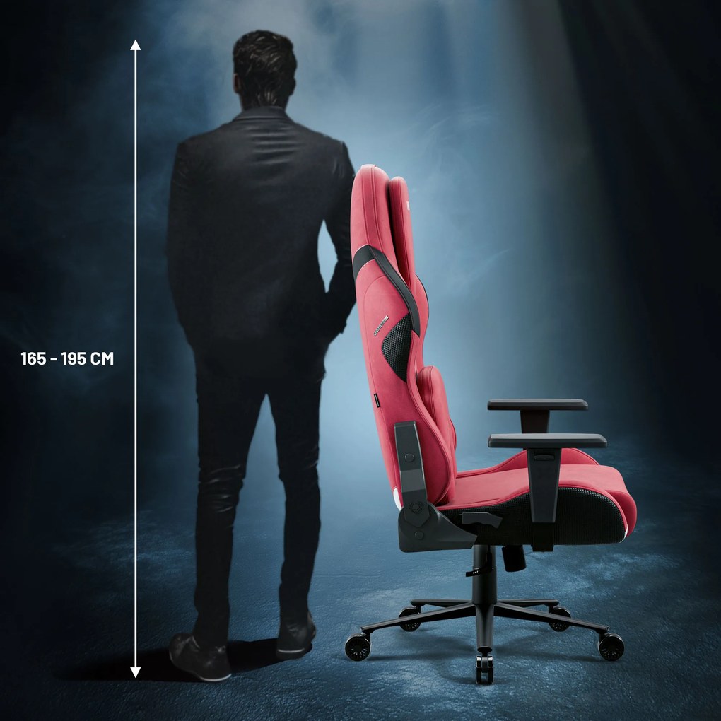Gamer szék Normal Size, piros-fekete: Diablo X-One Prime Bloody Mary