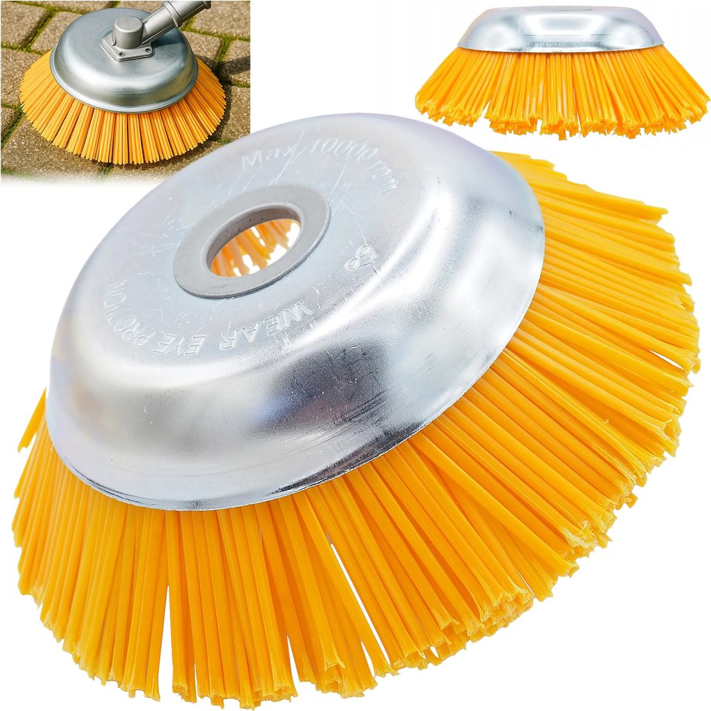 Nylon Kaszakefe 200 mm-ES Félkocka Tisztításához