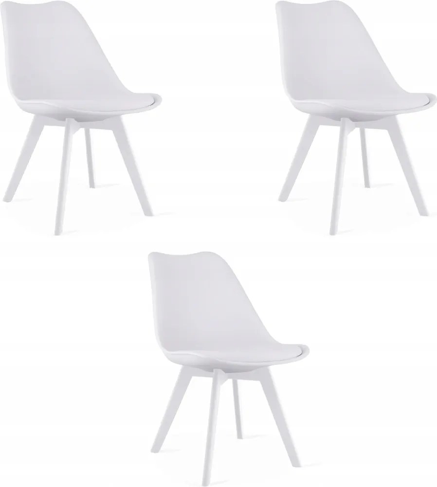 Mark szék fehér lábak fehér x 3