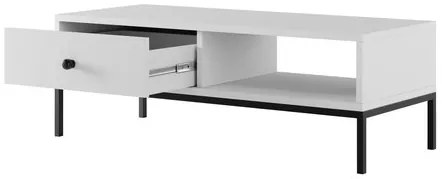 Dohányzóasztal Tezarta 1SZ (világosszürke + fekete) . 1103769