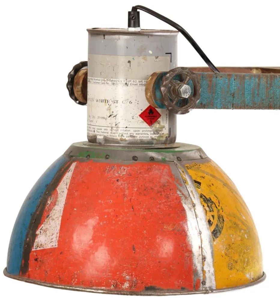 többszínű ipari függőlámpa 25 W 111 cm E27