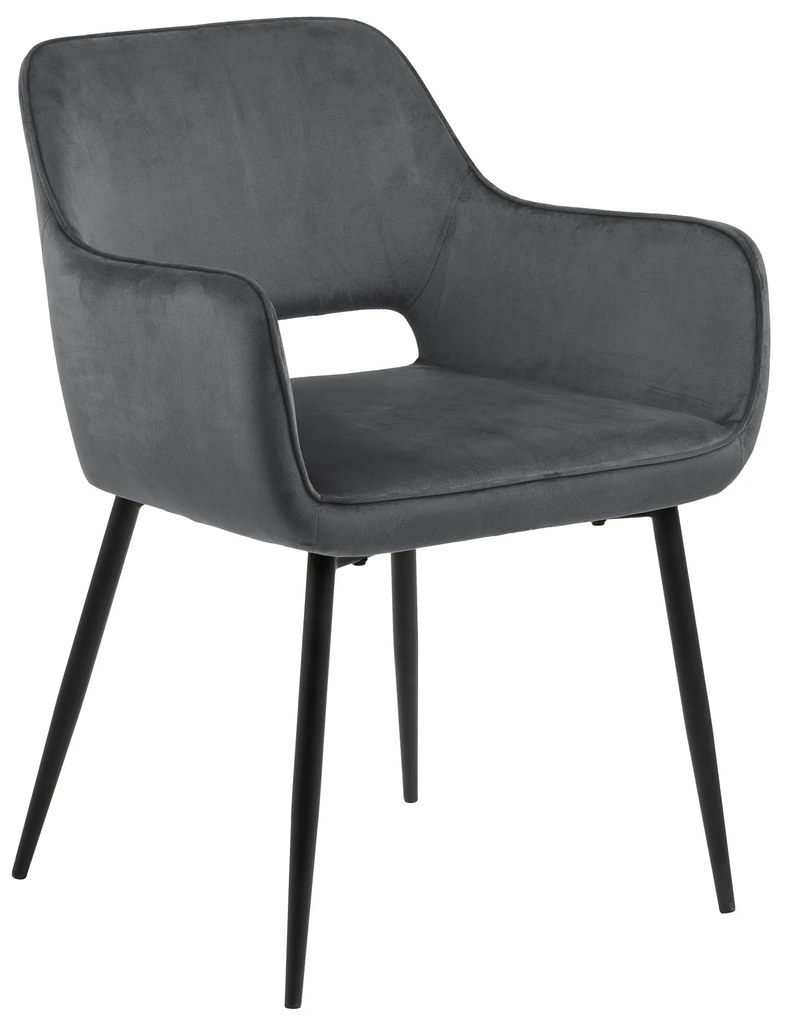 MAZZONI EXPORT LORA Szürke (Dublin 40 szövet) - MODERN KARFÁS SZÉK