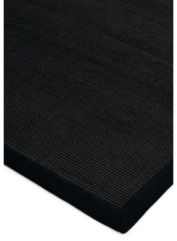 Fekete szőnyeg 300x200 cm Sisal - Asiatic Carpets