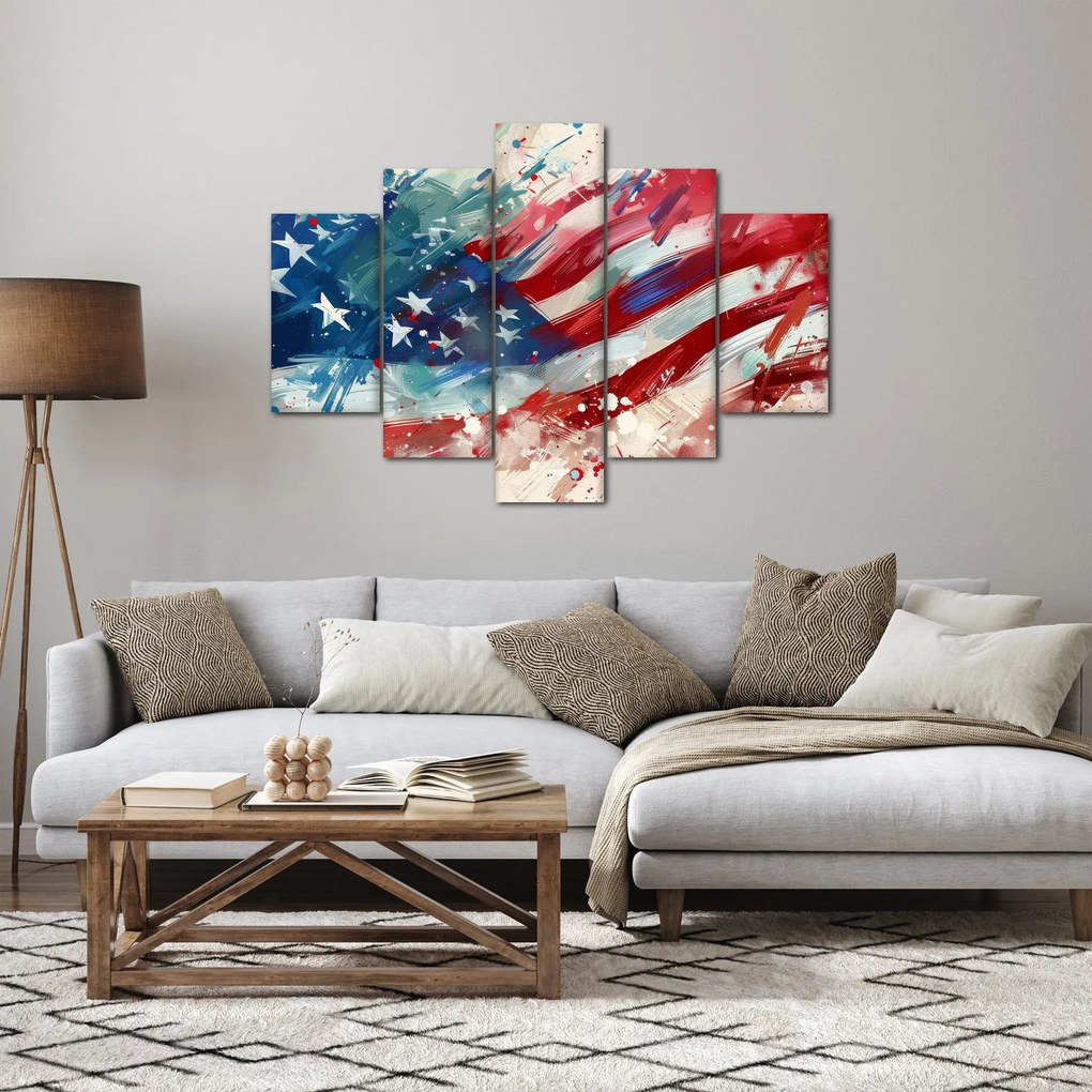 Kép - Az USA zászlaja (150x105 cm)