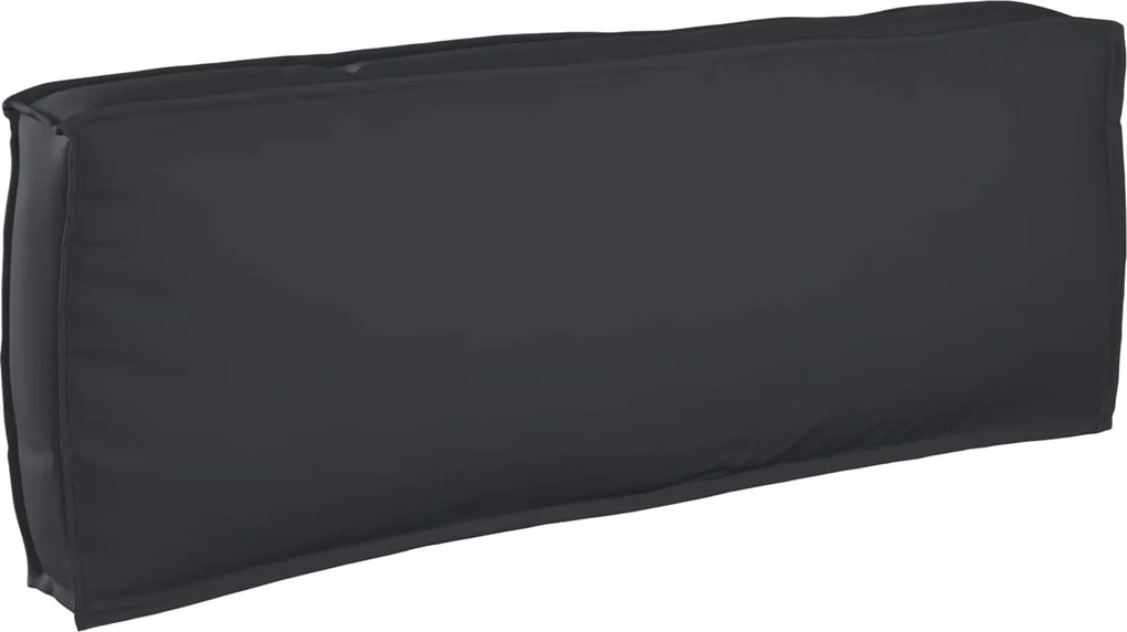 vidaXL Párna Fekete 120 x 40 x 12 cm Oxford Szövet