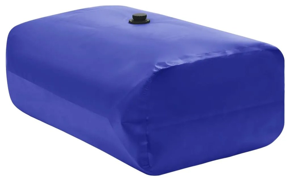 összecsukható PVC víztartály csappal 500 L
