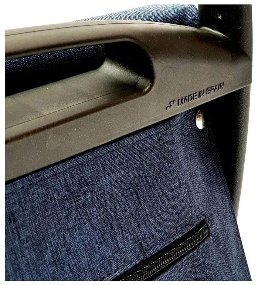 Gurulós bevásárlótáska 53 l Com Tweed Polar Black Tube – Rolser