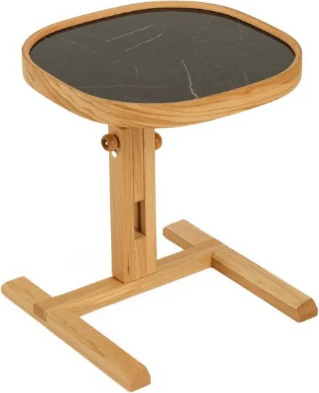 Opus Kare 42 - Oak, Black Marble