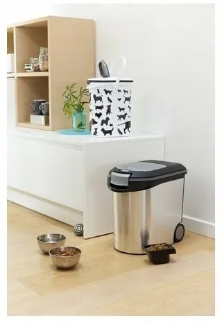 Curver konténer táphoz, ezüst, 35 l , 35 l