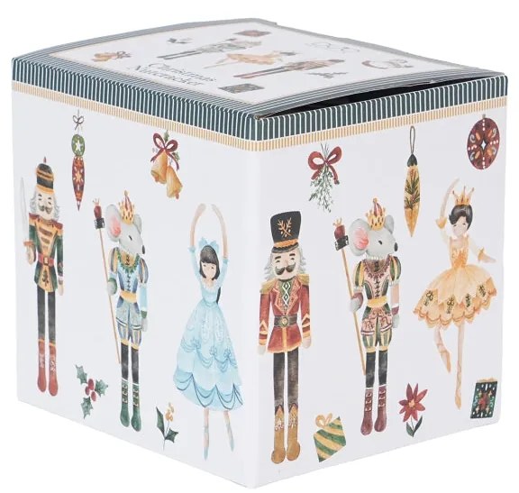 Karácsonyi diótörő Porcelán szűrős bögre 400 ml díszdobozban Christmas Nutcracker