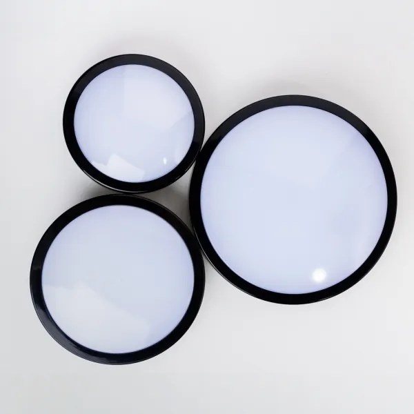 Brilagi - LED Fürdőszobai mennyezeti lámpa PERA LED/24W/230V átm. 28 cm IP65 fekete