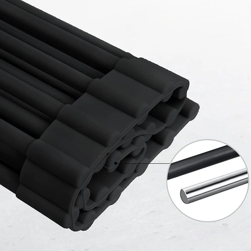 Feltekerhető szárító csöpögtető mosogatóhoz 322108 Black