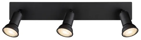 Globo 57998-3 - Spotlámpa DREW 3xGU10/35W/230V fekete