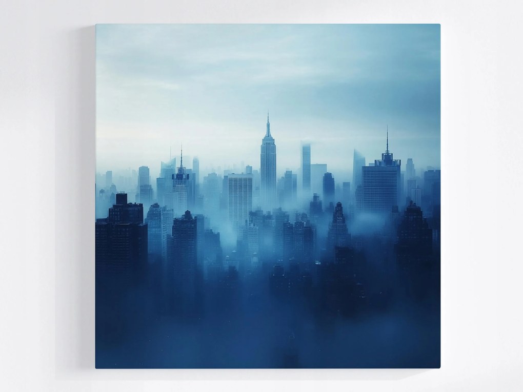 Poszter Kilátás New York Város Panoráma Felhőkarcolók 80x80