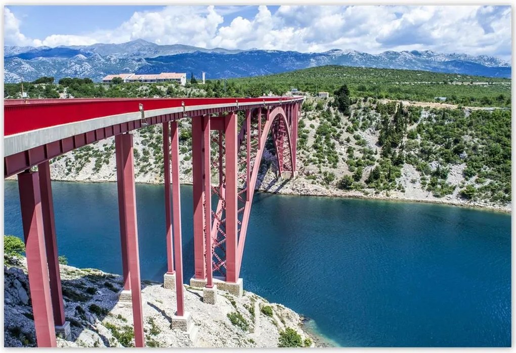 Poszterek 155x105 Horvátország Maslenica híd