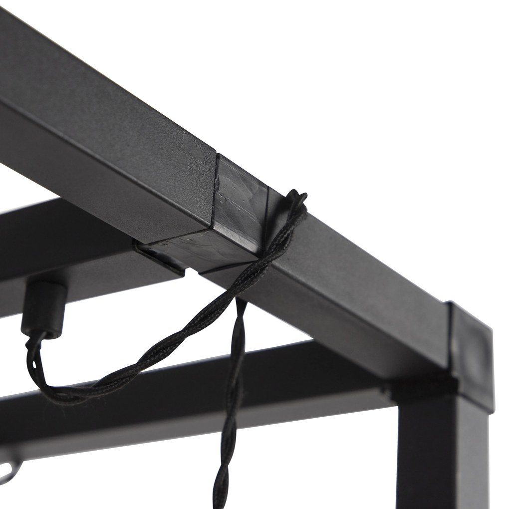 Okos állólámpa fekete 3-lámpás, Wi-Fi-vel G95 - Big Cage