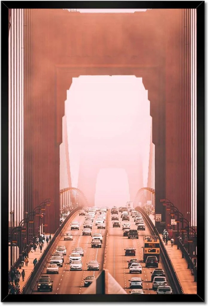 Poszterek keretben 40x60 Városi táj Kilátás