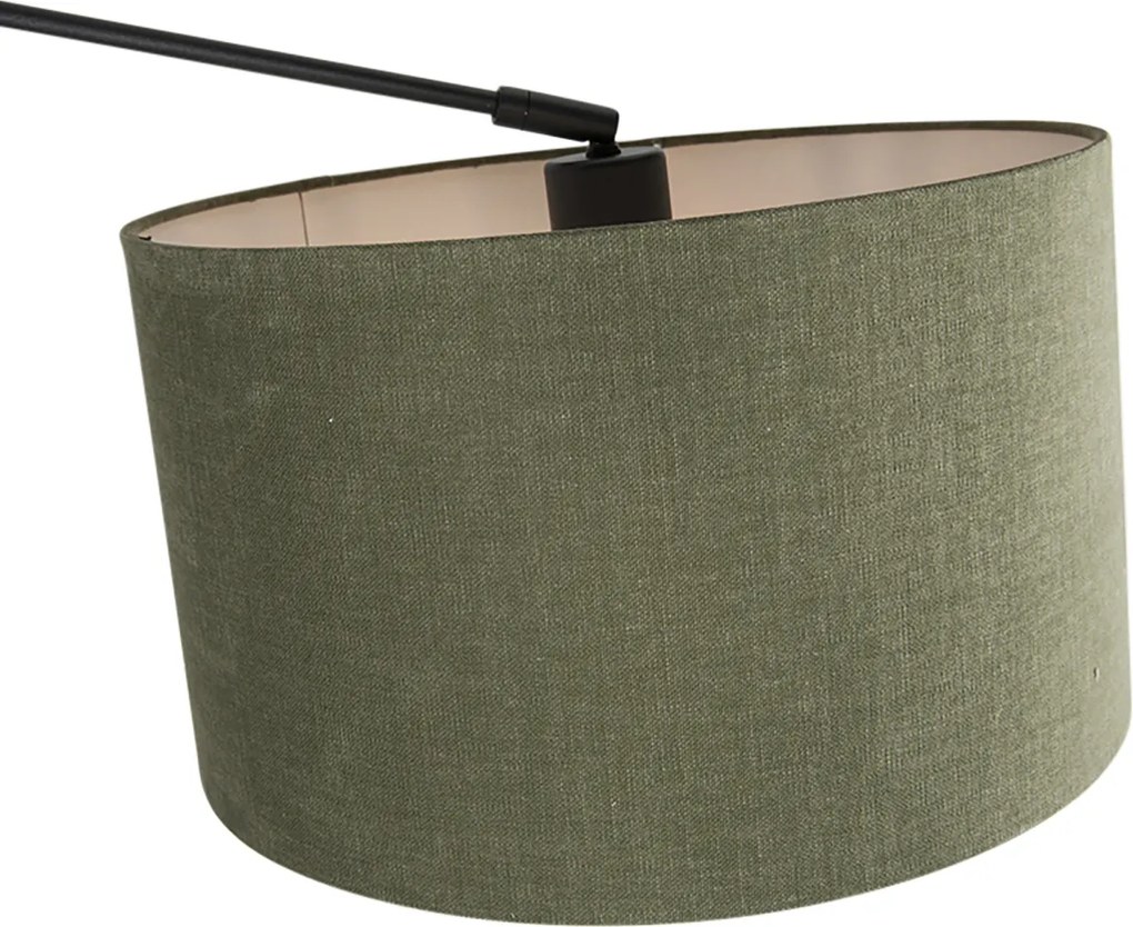 Okos lógólámpa fekete, 35 cm-es zöld árnyékolóval, 2 db Wifi A60 izzóval - Blitz