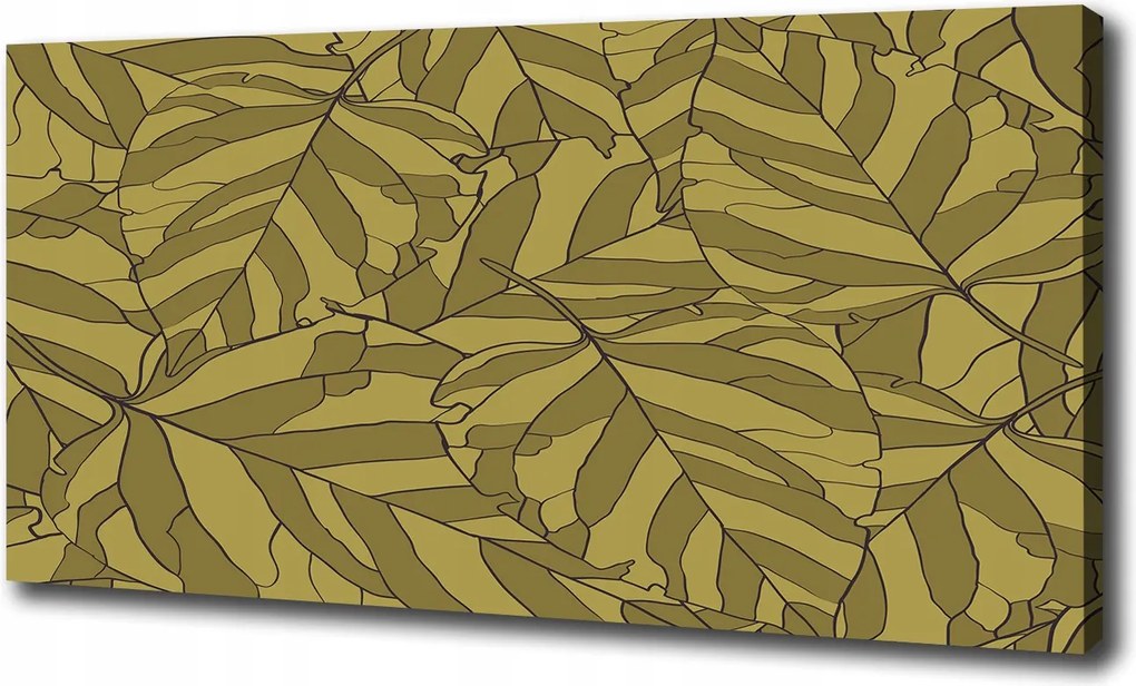Fotótapéta nagy canvas falikép Levelek 120x60 cm