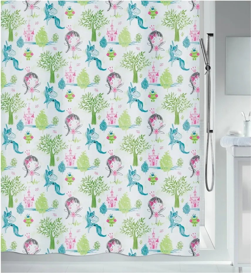 Zuhanyfüggöny 180x200 cm Princess – Spirella