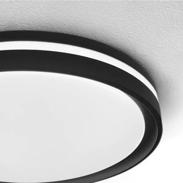 Brilagi - LED mennyezeti lámpa NAOMI LED/24W/230V Ø 28,5 cm fekete