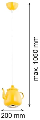 Argon 3651 - Függeszték JAMAJKA 1xGU10/50W/230V