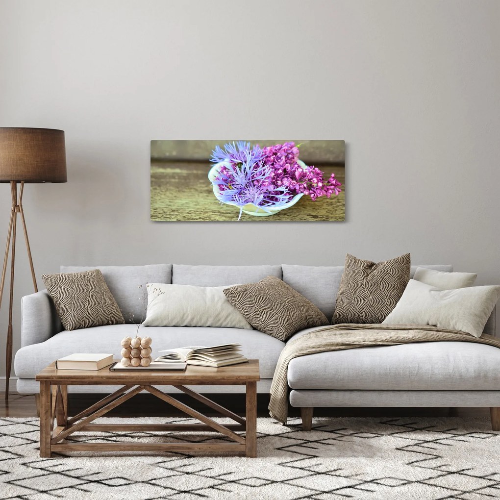 Kép a dekorációról levendulával (120x50 cm)