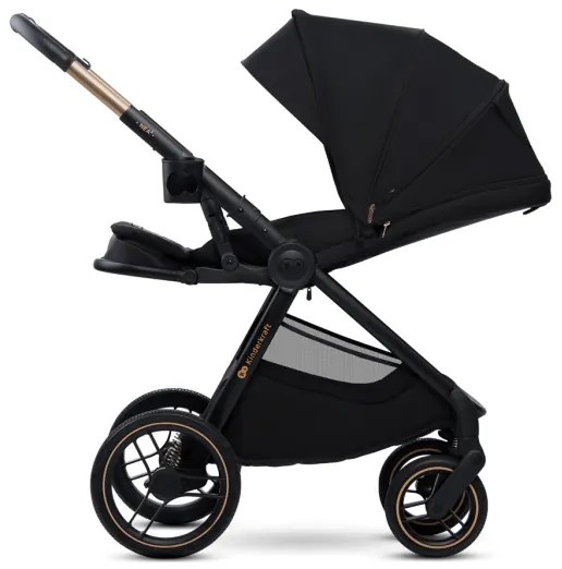 KINDERKRAFT - Kombinált babakocsi 2in1 NEA 2 Midnight fekete