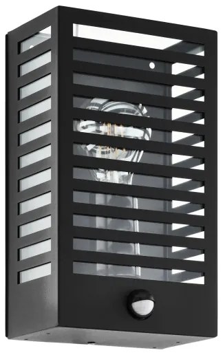 Eglo 900137 Kültéri fali lámpa ALAMONTE szenzorral 1xE27/60W/230V IP44