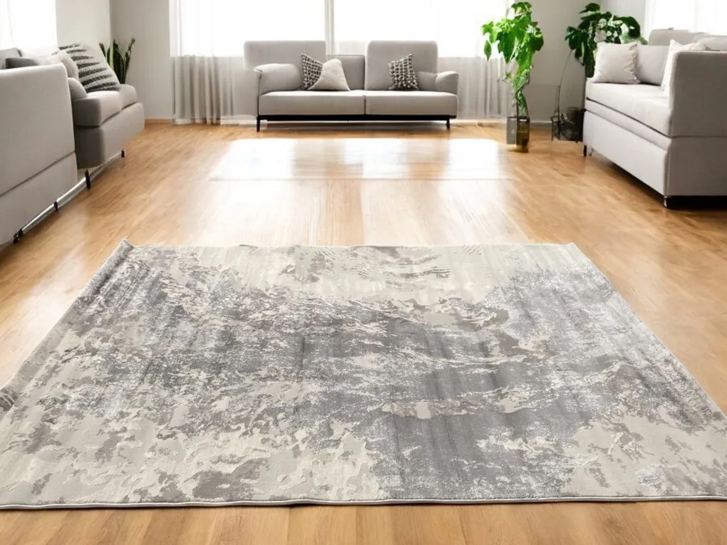 Veston 51279 szürke modern szőnyeg 160x230 cm