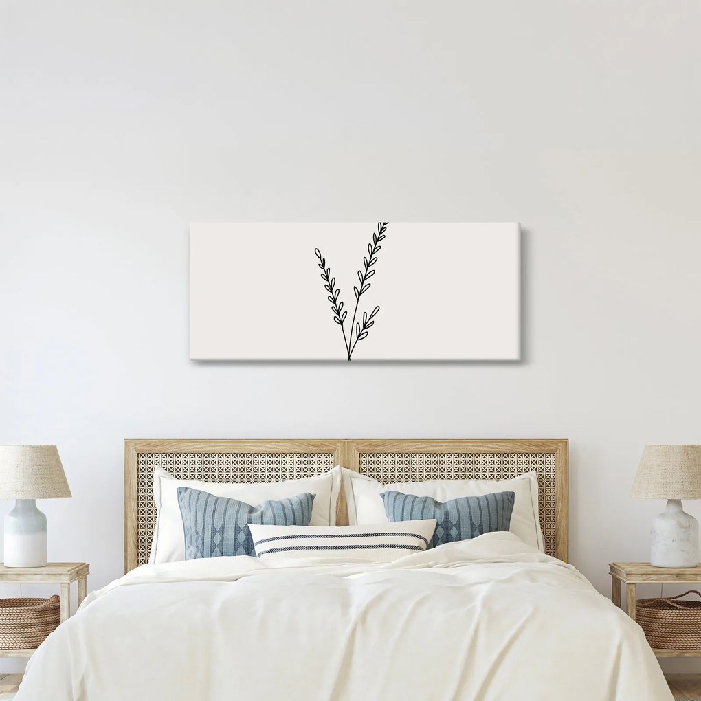 Kép - rét virág N⁰2 (120x50 cm)